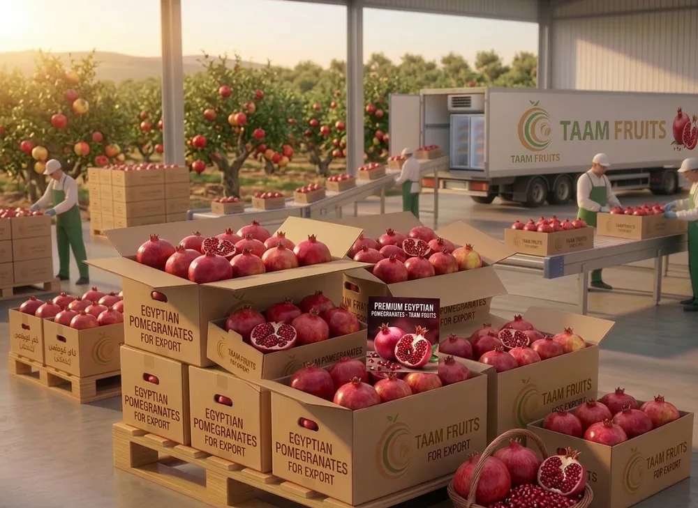 Egyptian export pomegranate
