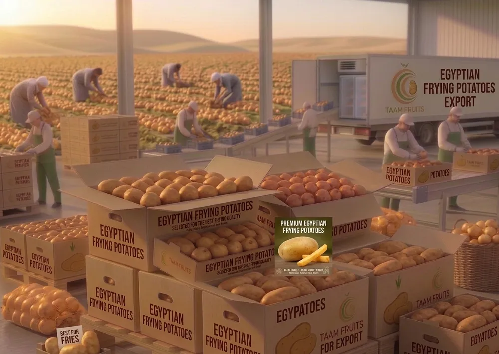 Egyptian export potatoes