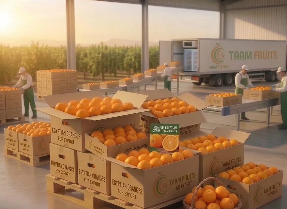 Egyptian export oranges